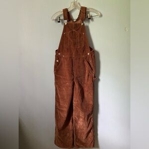 TNA Avery Corduroy Overalls NWOT